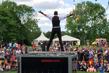 Dangerous Steve Arena Act